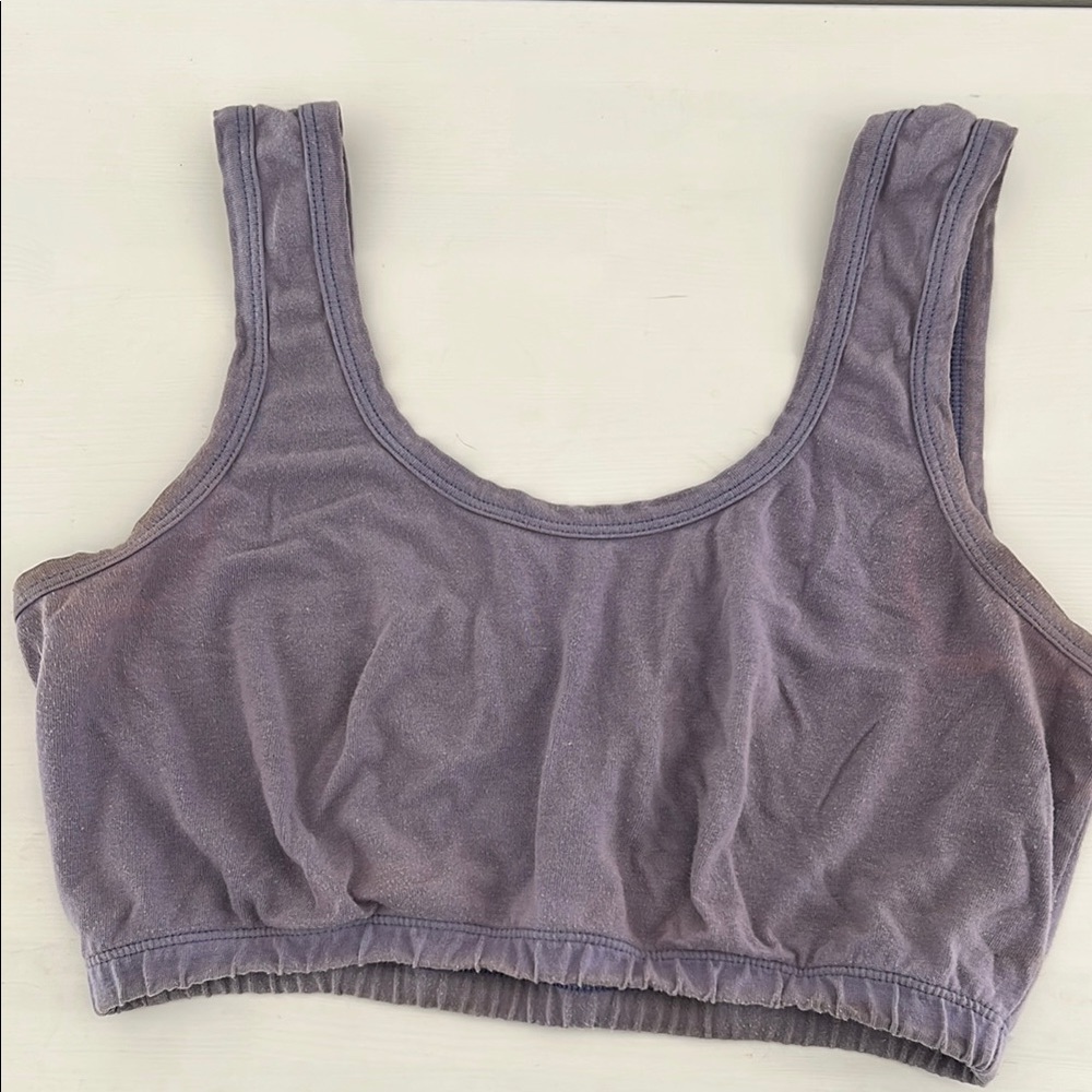 ARQ full coverage bra size L lavender